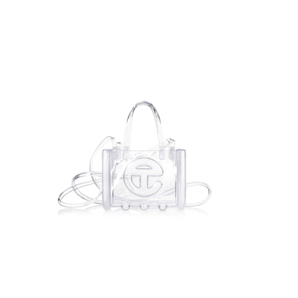 🏈Telfar x Melissa ✨🫧🤍 Small Jelly Shopper | Transparent Mini Tote